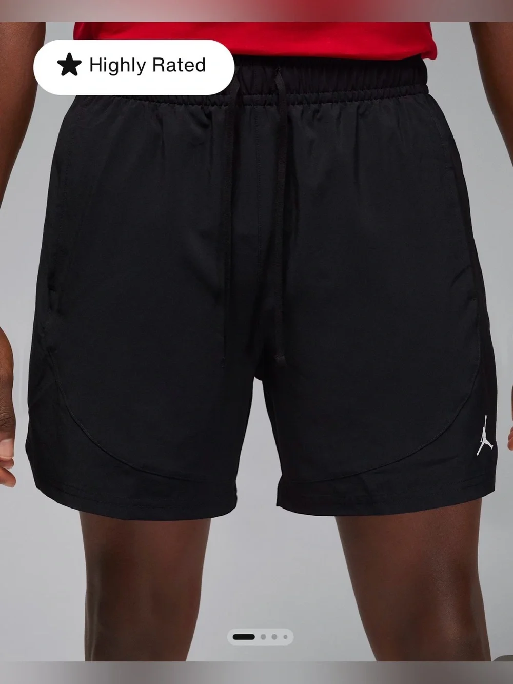 Nike Air Jordan Dri-FIT Woven Athletic Training Shorts Black Men’s XL NWT